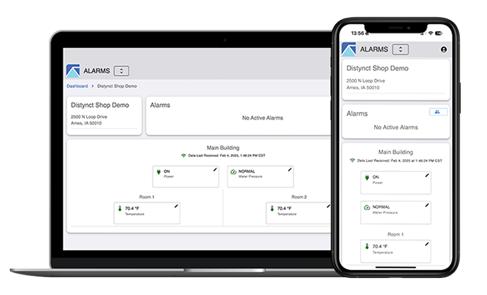 Barn Alarm Dashboard