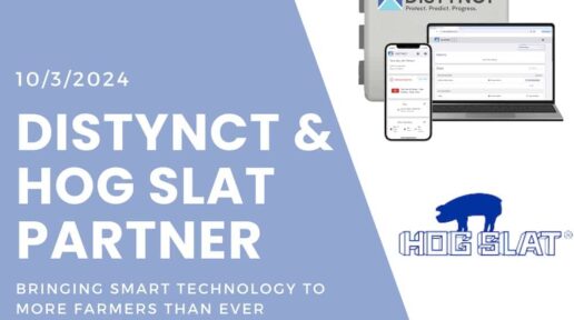 Distynct Announces Partnership with Hog Slat to Provide Modern Barn Alarm Solutions