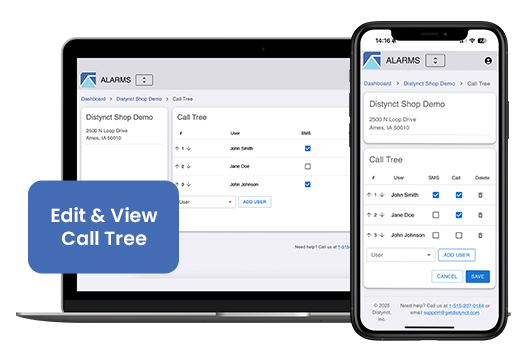 Edit & View Call Tree screenshot